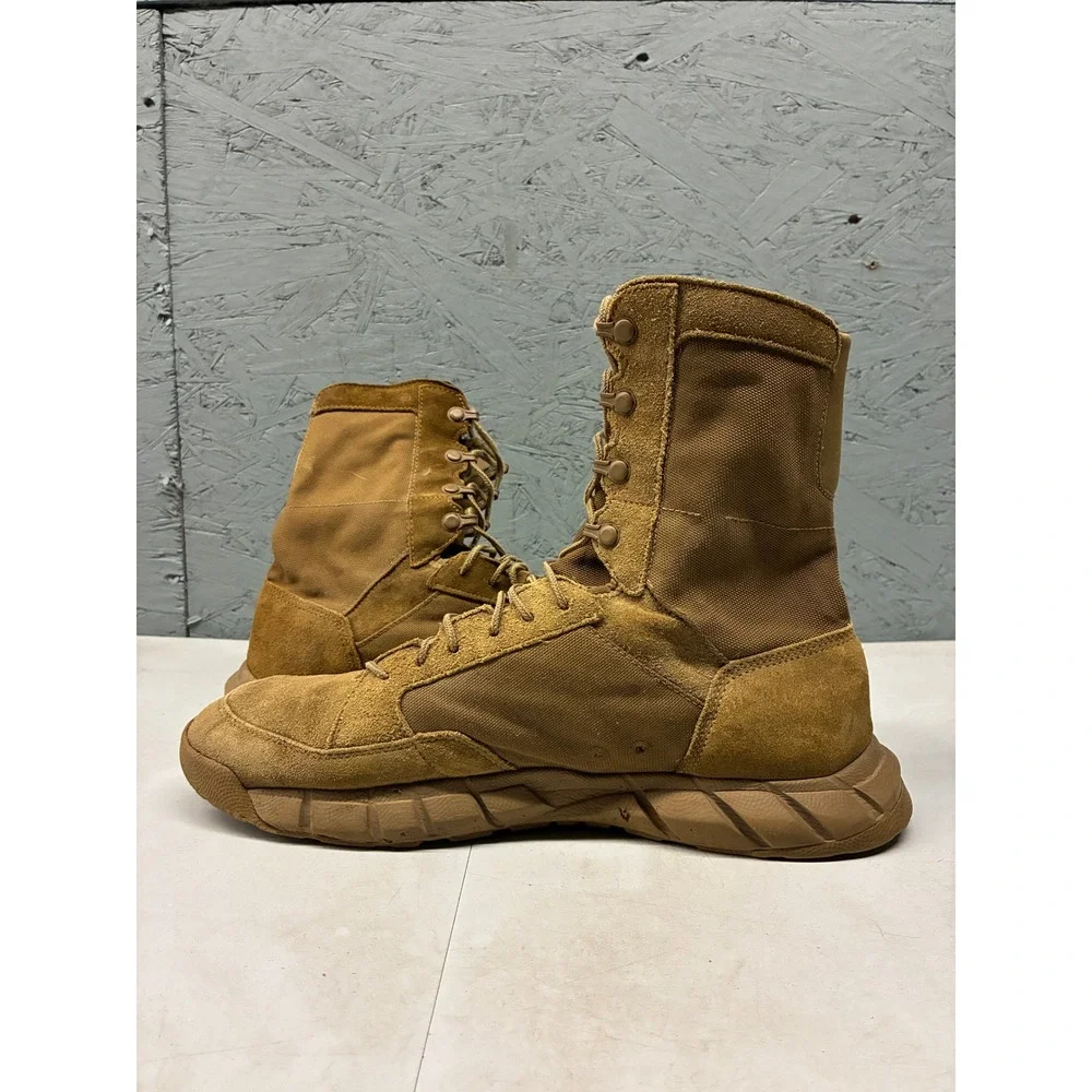 Oakley SI Light Assault 2 Military Tactical Combat Boots Mens 12 Tan Coyote